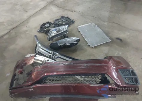 2018 Honda Odyssey Ex-L из США, поврежденный, VIN 5FNRL6H71JB091382